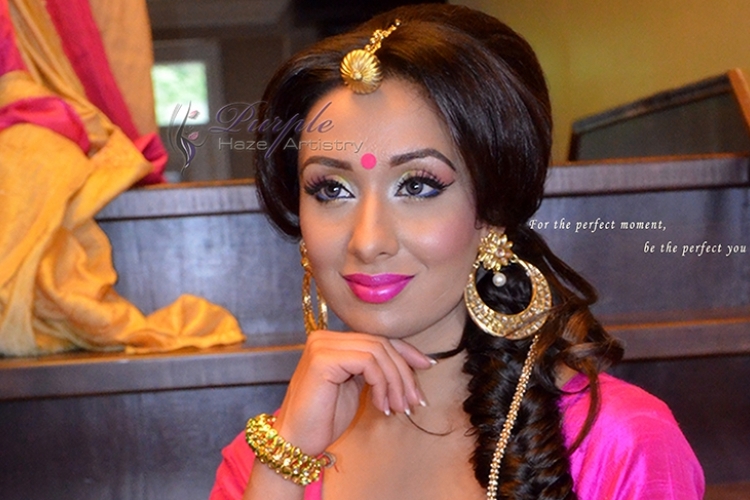 Purple Haze Artistry - Vancouver Indian Bridal Make-Up and Hair Artists