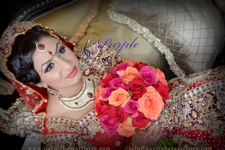 Purple Haze Artistry - Vancouver Indian Bridal Make-Up & Hair Artists